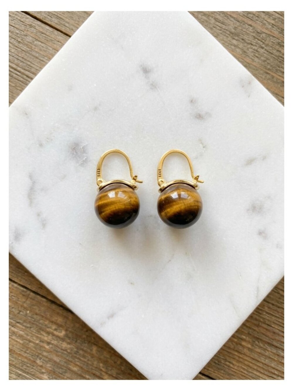 Sterling Silver Pearl Drop Dangle Earrings